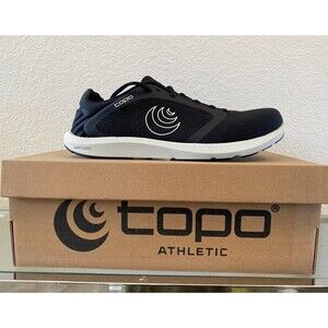 Topo Athletic ST-5 Womens 9 Black Road Running Minimalist 0 Drop Shoes